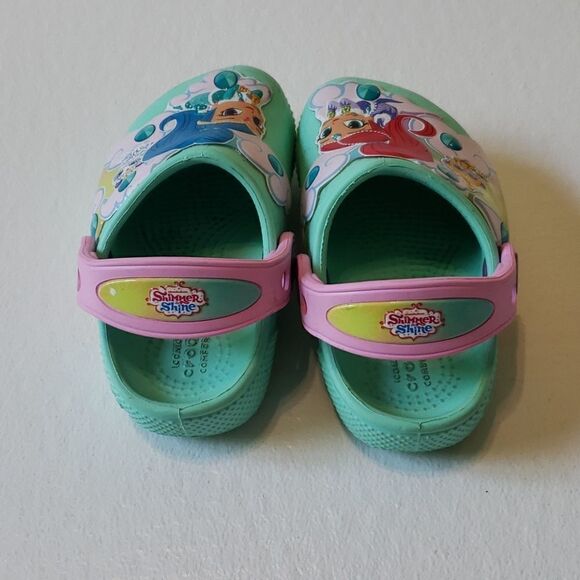 RARE HTF Shimmer & Shine light up Crocs - Picture 5 of 6